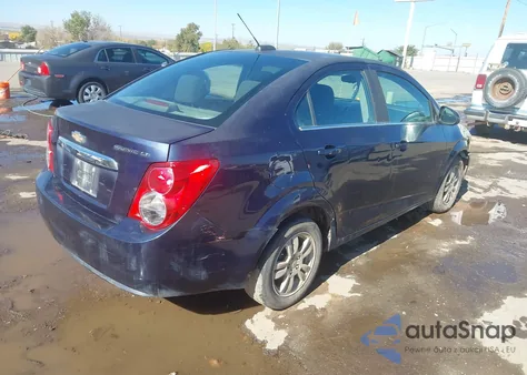 2016 Chevrolet Sonic Lt Auto from USA, damaged, VIN 1G1JC5SH0G4143473